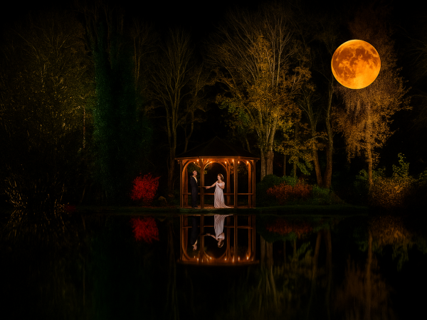 The Magic of a Harvest Moon Wedding